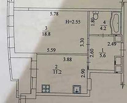 ЖК Меридиан Продам квартиру в новострое , дом сдан, с документами OL