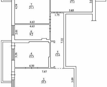 Щербаковского 52 - продам просторную, видовую 3к квартиру 126 м2