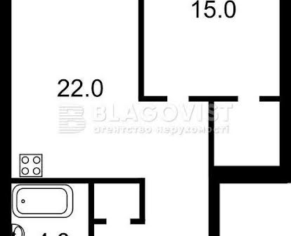 Продажа 1 ком квартиры с ремонтом в ЖК Tetris Hall ул Федерова 2а