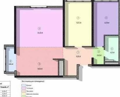 Продаж 3-кімнатної квартири на Таїрова, підходить під єОселя