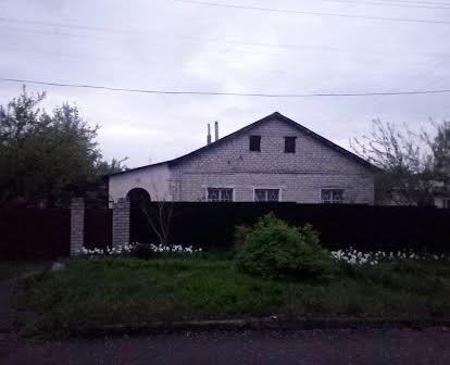 Дом, в чернобильских домиках