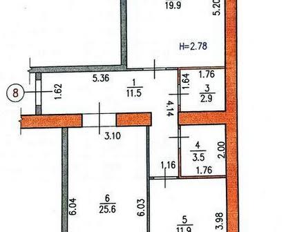 2-кімнатна квартира в Преміум Парк (якщо цікавить є ще комірка 3,7м2)