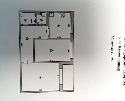 Продам 2 кімнатну квартиру на 5 поверху 9 етажного дома