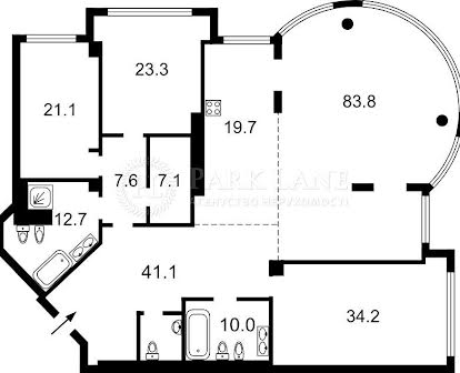 Продам квартиру(264м2)с потрясающим видом на Днепр в Даймонд хилл
