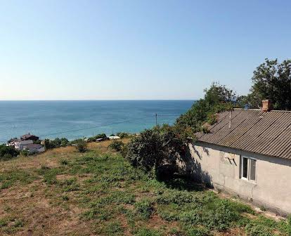 новый  кирпичный дом в первой линии у моря в селе Фонтанка под Одессой