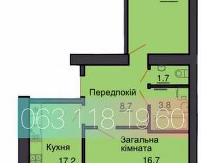 Продаж двокімнатної квартири в ЖК Софія Нова від Мартинова