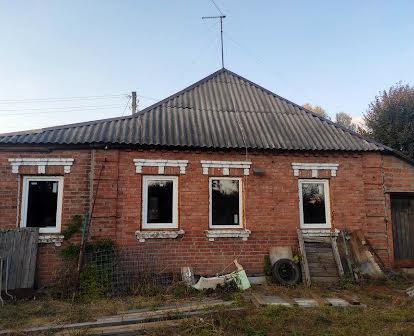 Дом 70м у реки Б.Даниловка, Караван, в состоянии ремонта