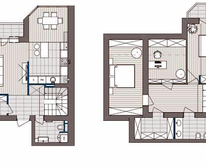 ЖК Desna Residence Придорожна 1 (Зазимʼя) простора дворівнева квартира