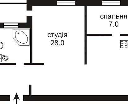 Є-Оселя Продаж 2 к квартири ЖК Хенесі Хаус вул. Нагірна 18/16