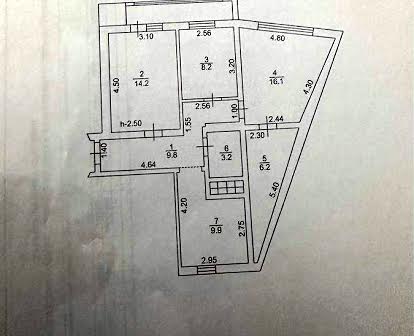 Продам видову 3 кімн. Квартиру , Украінка!