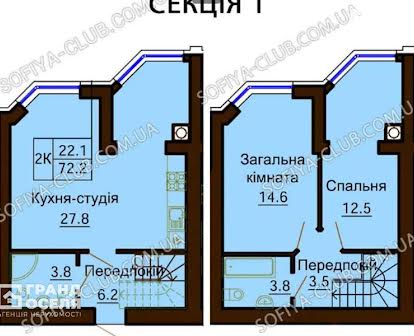 Абрикосовая улица, 3Б, Софиевская Борщаговка, Киевская 65000.0 USD