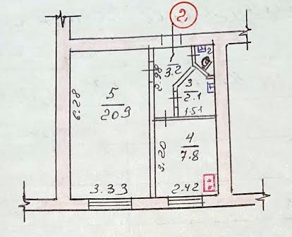 Продам СВОЮ, 1-комнатную квартиру без посредников, 2-ой Шевченковский.