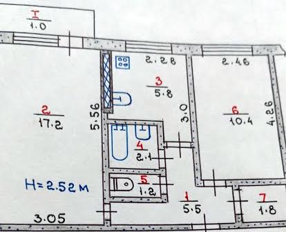 Продам 2 кімнатну квартиру на 129 кварталі .