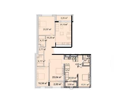 Продаж 4к-квартири вул. Антоновича, 83, ЖК Montreal House, 165 м²