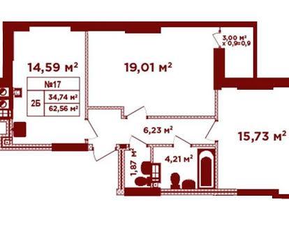 Продаж 2 К з балконом у зданому будинку ЖК Crystal Avenue, без комісії