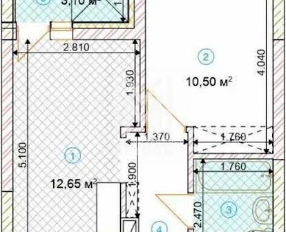 Топ-квартира! Повноцінна 1к 34м2 з частковим ремонтом в ЖК "Sky Avenue