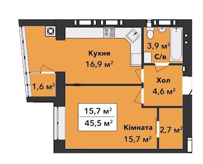 Панаса Мирного улица, 9, Выставка, Хмельницкий, Хмельницкая 36500.0 USD