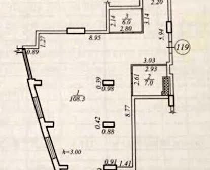 Симферопольская улица, 2К, Соборный, Днепр, Днепропетровская 130000.0 USD