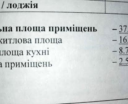 Продам однокімнатну квартиру.