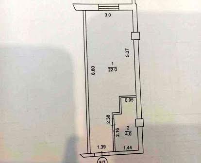 Продам квартиру 26м ул. Ярославская